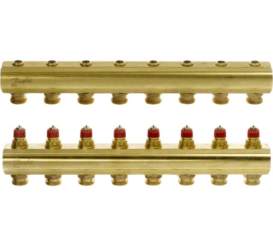 Коллекторы Danfoss FHF-8 для 8 контуров