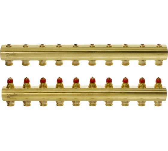 Коллекторы Danfoss FHF-10 для 10 контуров
