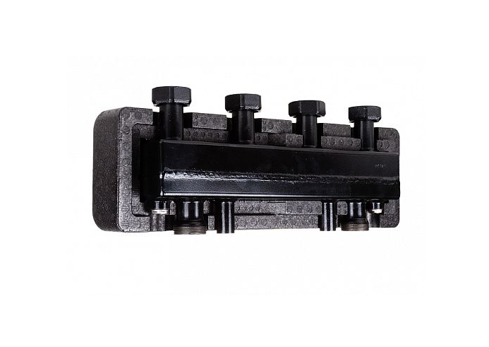 Распределительная гребенка Grundfos HEATMIX 1 1/2"х1 1/2", 3вых., сталь черная