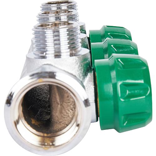 Коллектор регулирующий STOUT SMB-6849-341203  3/4, 3 отвода 1/2 заказать со складов по всей России