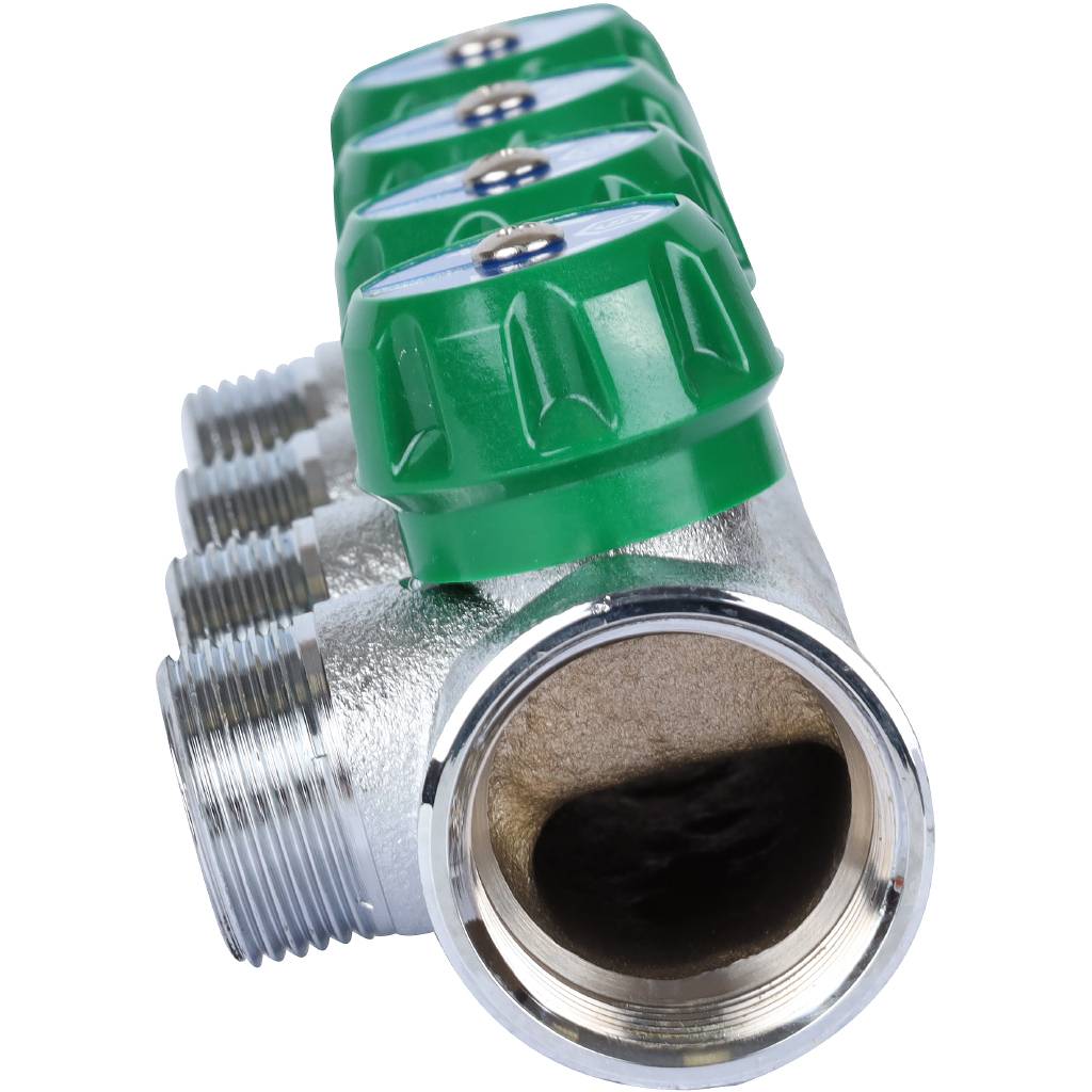 Коллектор регулирующий STOUT SMB-6850-013404 1, 4 отвода 3/4 купить по цене 5168 руб.