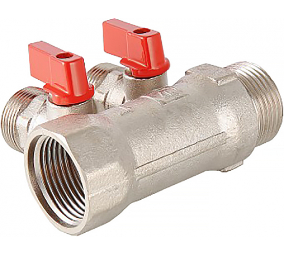 Коллектор Valtec с отсекающими кранами, под евроконус VTC.580.NE.0602 заказать со складов по всей России