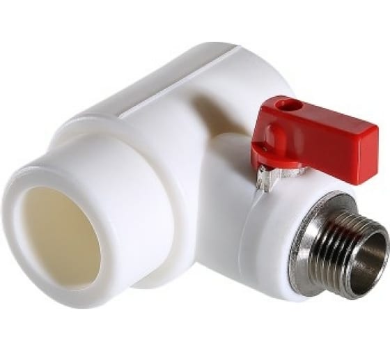 Коллекторный тройник PPR с шаровым краном VALTEC 40мм х 3/4 наружная/евроконус VTp.781.0.04005 купить с доставкой по РФ