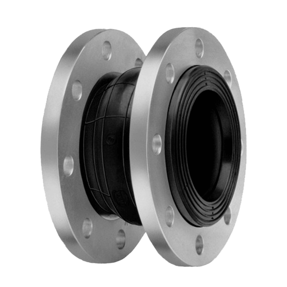 Компенсатор антивибрационный GENEBRE 2831 08 DN040 PN10, корпус - EPDM + Nylon, фланец - оцинкованная углеродистая сталь, Ф/Ф