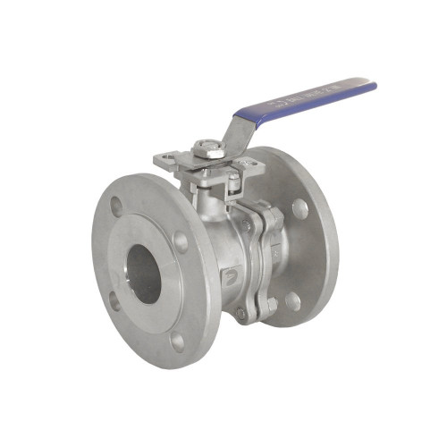 Кран шаровой Newkey фланцевый под привод нержавеющий (2PC), AISI304 DN15 (1/2"), (CF8), PN16 купить с доставкой по РФ