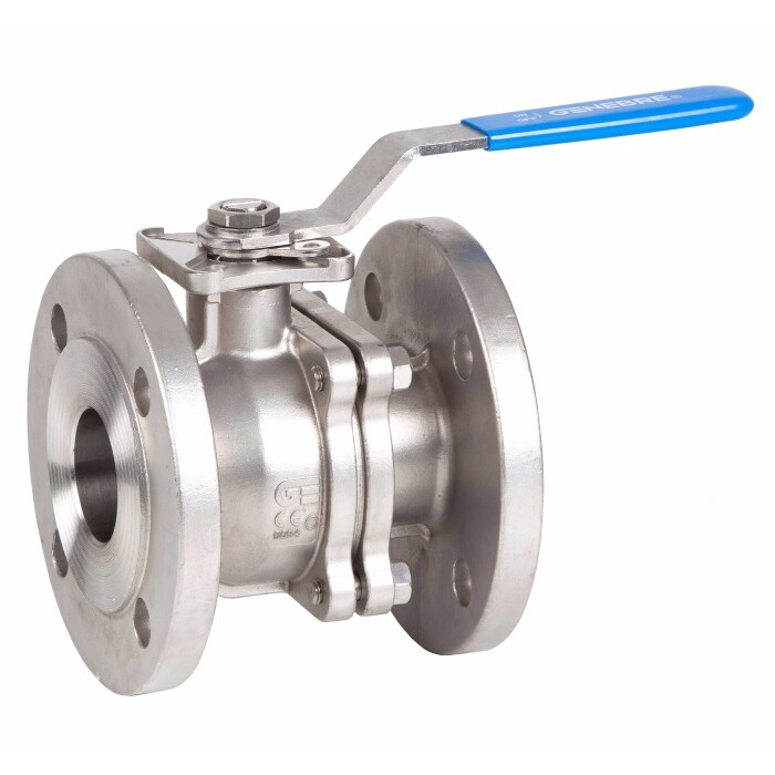 Кран шаровой полнопроходной Rushwork 7528-065-16 DN065 PN16, CF8M / CF8M / PTFE, Ф/Ф, рукоятка-рычаг, кв.17мм купить с доставкой по РФ