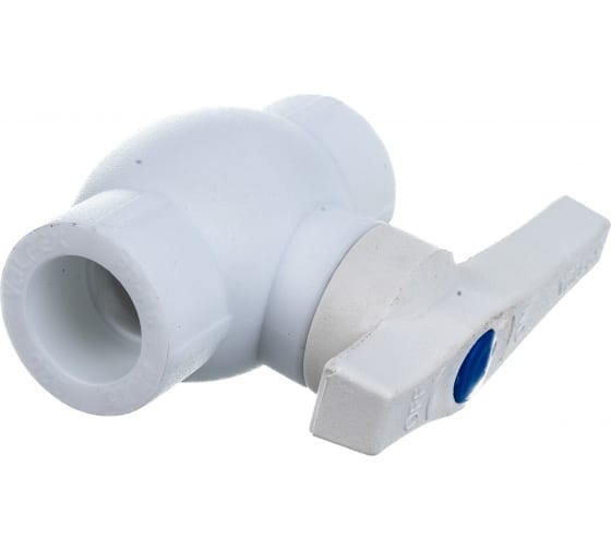 Кран шаровой VALFEX PP-R бел полн Дн20 2-ст разъем соед полнопр 20246020