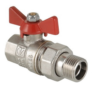 Кран шаровой Valtec BASE с полусгоном VT.227.N.04 купить с доставкой по РФ