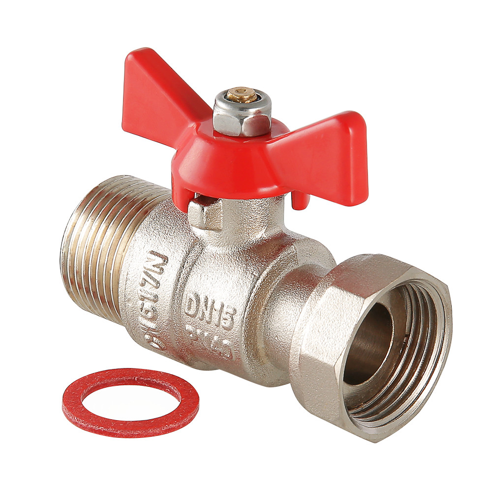 Кран шаровой Valtec с накидной гайкой и наружной резьбой VT.260.N.0505 купить с доставкой по РФ