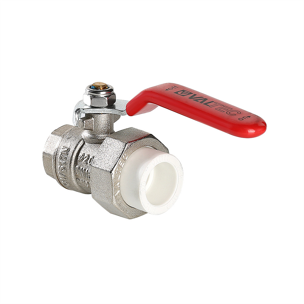 Кран шаровой VALTEC VTP.742.0.02004 латунный с переходом на полипропиленовую трубу купить с доставкой по РФ