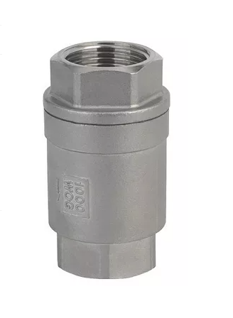 Клапан обратный пружинный Abra D12-H12W-1000-040 Ду40 Ру40 резьбовой купить с доставкой по РФ