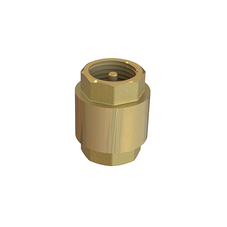 Клапан обратный Elsen пружинный, универсальный, 1/2" ВВ, PN, бар-16, с металлическим затвором