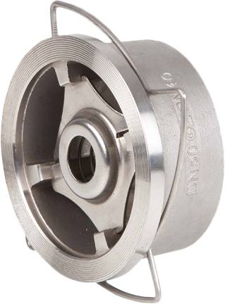 Клапан обратный тарельчатый GENEBRE 2415 07 DN032 PN40, корпус - CF8M, диск - CF8М, М/Ф