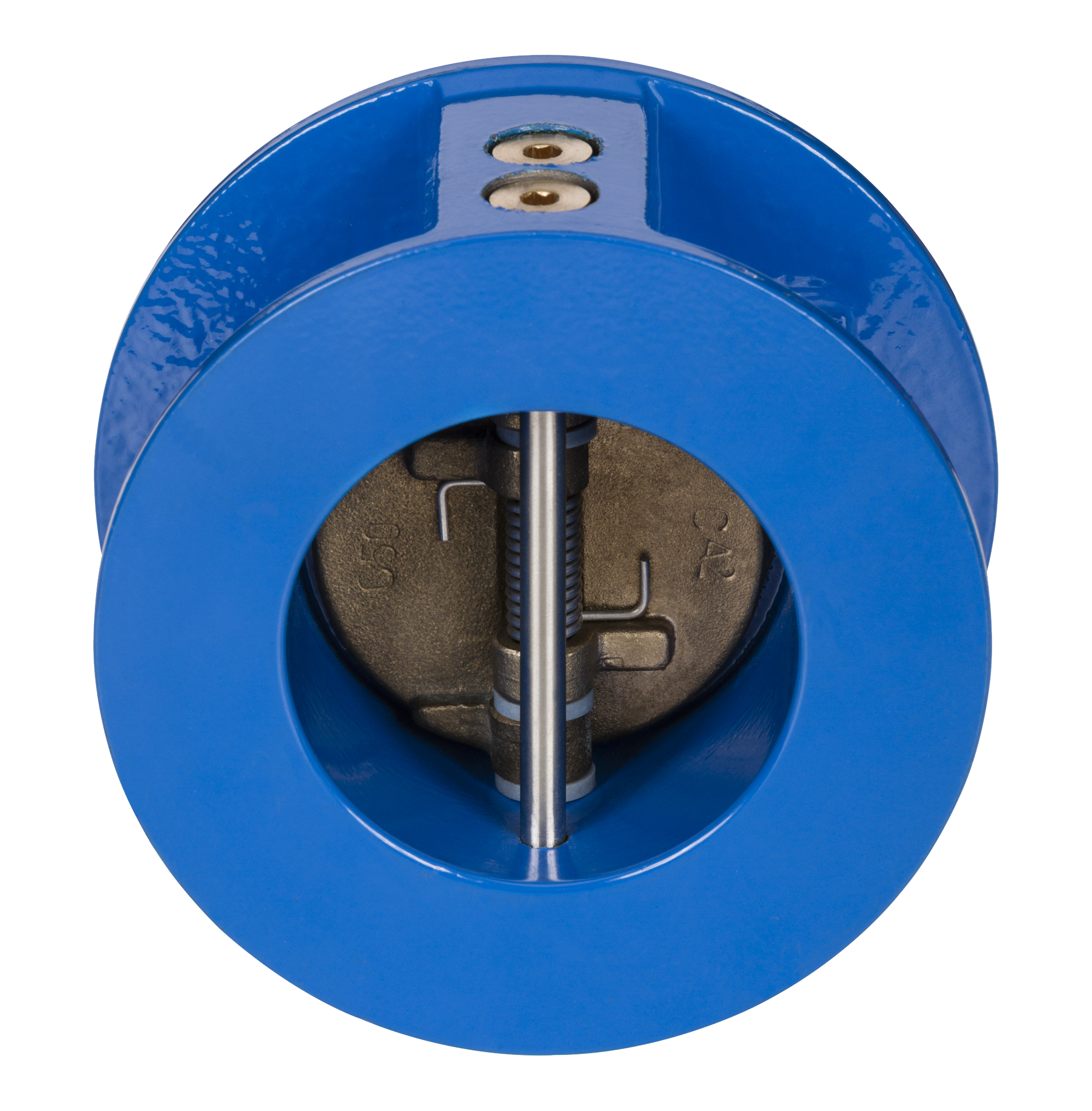 Клапан обратный Danfoss NVD 805 двухстворчатый Ду400 Ру16 чугун межфланцевый