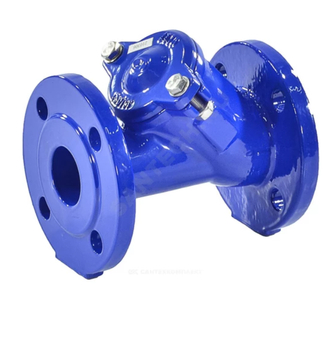 Клапан обратный шаровой Zetkama 400D, DN065, PN16, корпус-чугун, Tmax=70°C Ф/Ф купить с доставкой по РФ