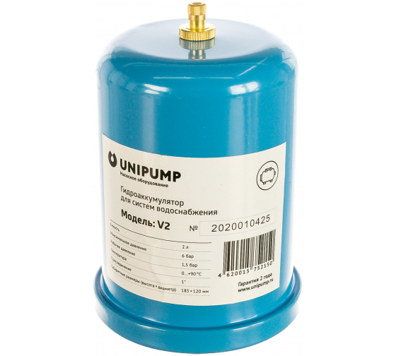 Гидроаккумулятор Unipump 2л