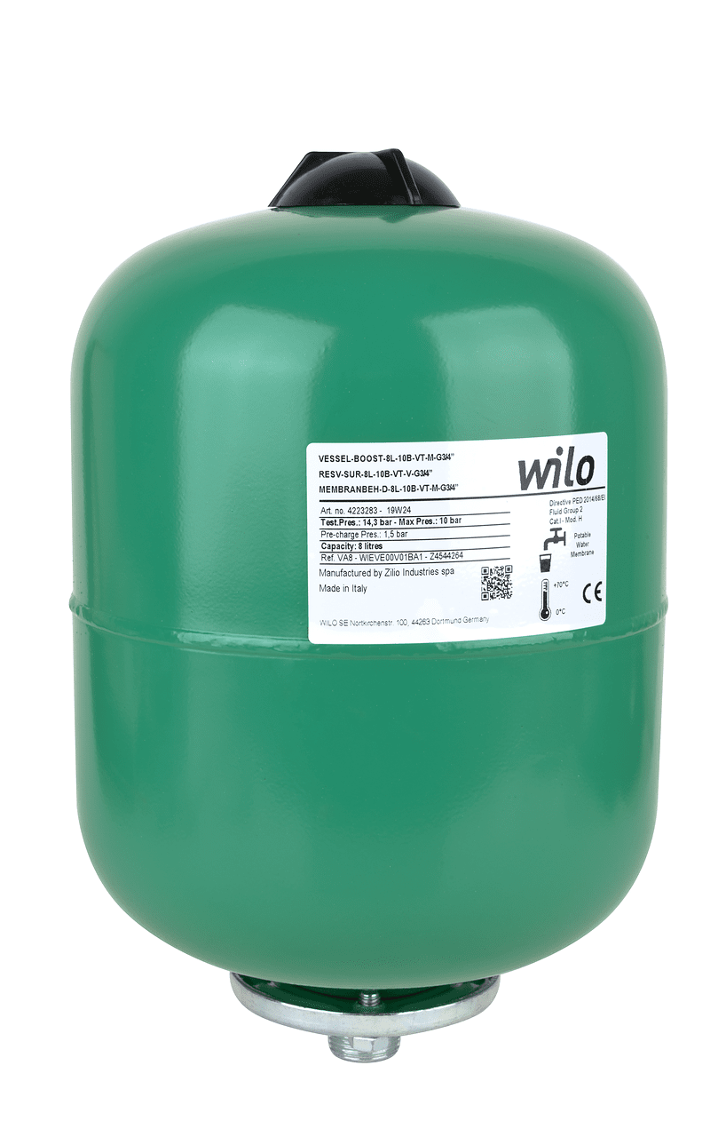 Расширительный бак Wilo VESSEL-BOOST-50L-10B-VT-M-G1"
