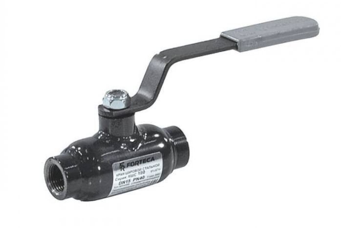 Кран шаровой FORTECA 11с67п Ду80 Ру25 м/м