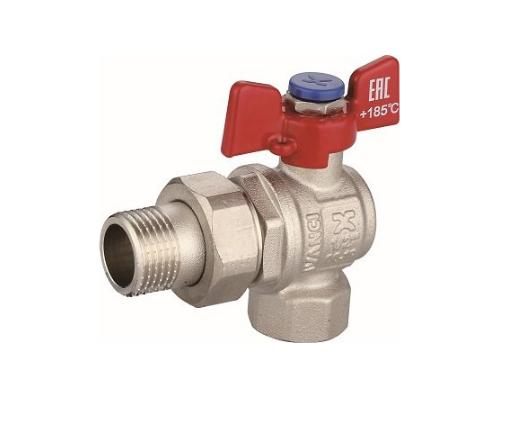 Кран шаровый 3/4"-20 ВР-НР американка угл.баб. IVANCI-Superior