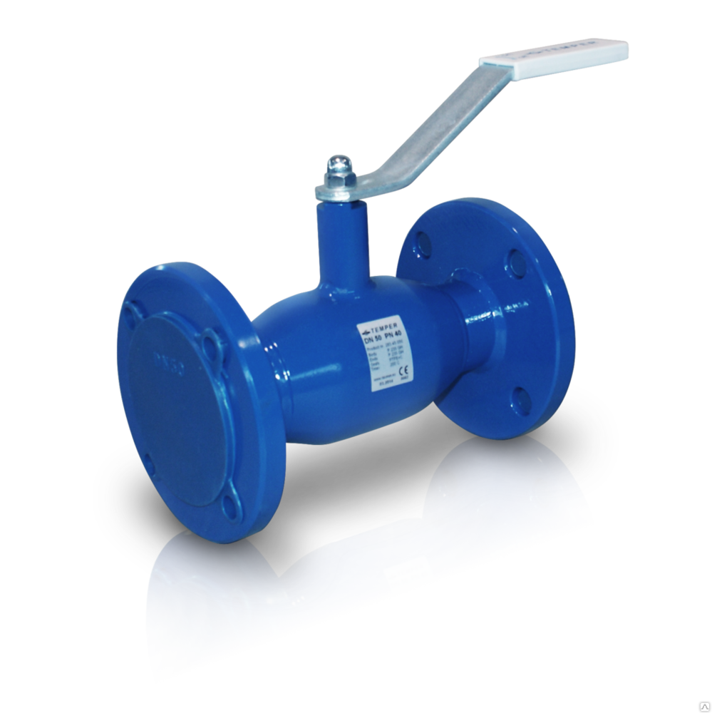 Шаровой кран стандартнопроходной Temper PN-40 DN-15