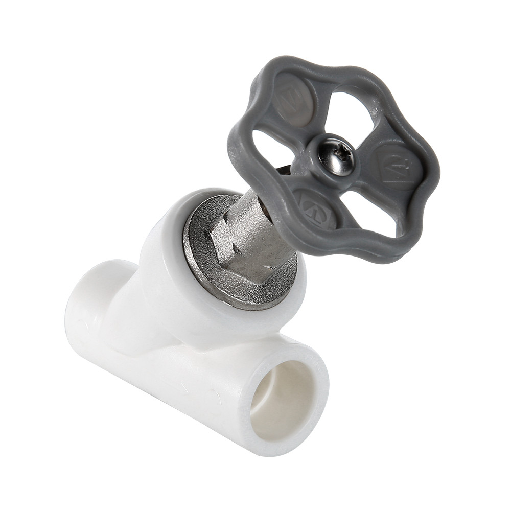 Вентиль полипропиленовый прямоточный Valtec VTP.714.0.020 купить с доставкой по РФ