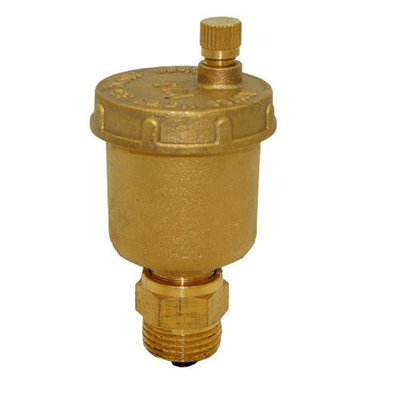 Воздухоотводчик автоматический 1/2" с отсек.клапаном, латунь TIM