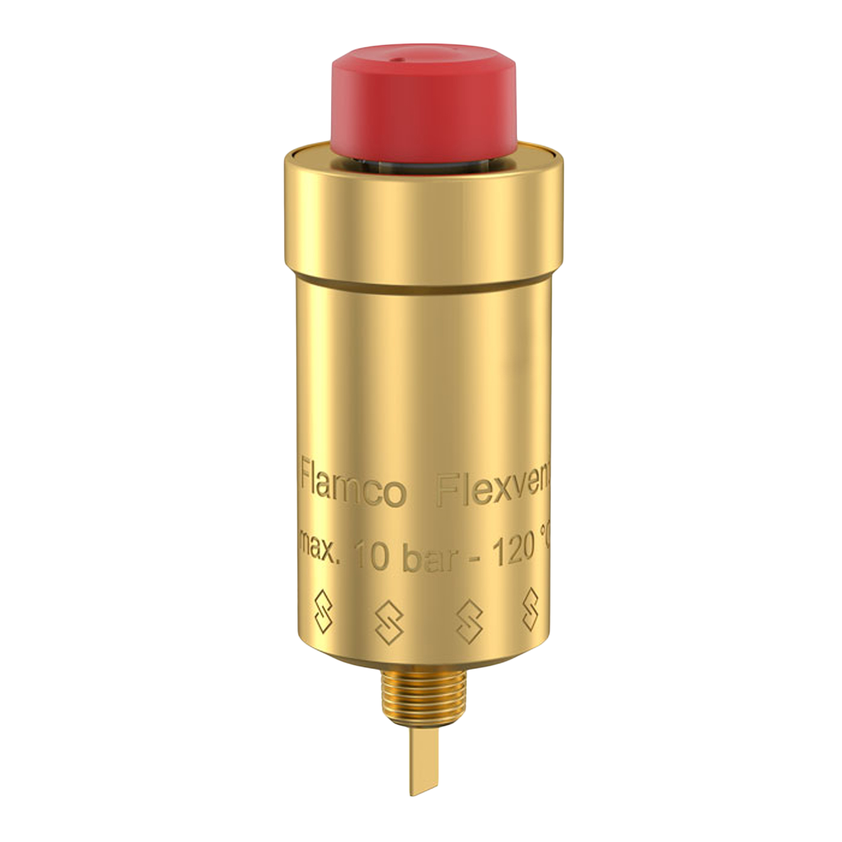 Автоматический воздухоотводчик Flamco Flexvent 1/2&quot;, белый, без отсечного клапана