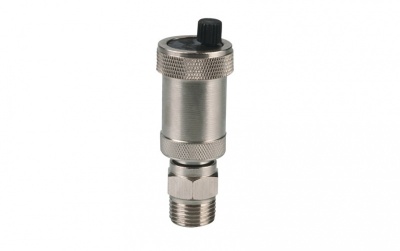 Воздухоотводчик ViEiR  прямой 1/2"х3,8" Xром.