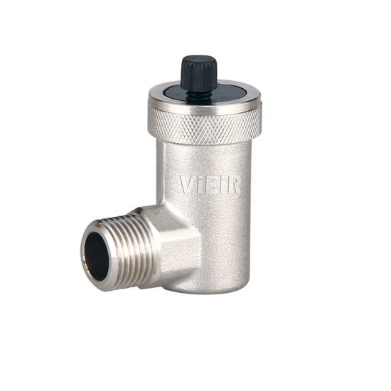 Воздухоотводчик ViEiR  боковой 1/2", никель