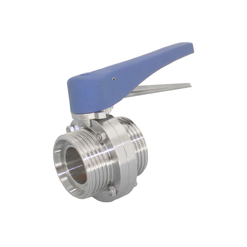   Затвор дисковый резьбовой нержавеющий, AISI304 DN15 (1/2"), (CF8), PN10