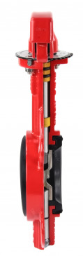 Затвор дисковый поворотный Rushwork 201-250-16, DN250, PN16, GG25 / AISI304 / EPDM, М/Ф, рукоятка, квадрат 22х22 заказать со складов по всей России