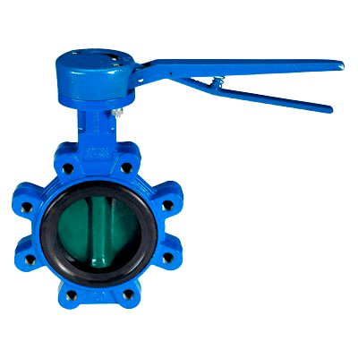 Затвор Danfoss дисковый поворотный VFY WH Ду 80 Ру16 чугун с рукояткой
