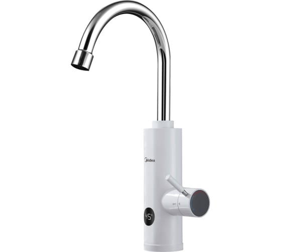 Водонагреватель электрический проточный Midea Flow с краном