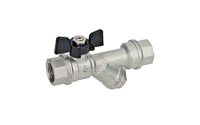 Кран шаровой 1/2", PN20, Bugatti Indiana купить с доставкой по РФ