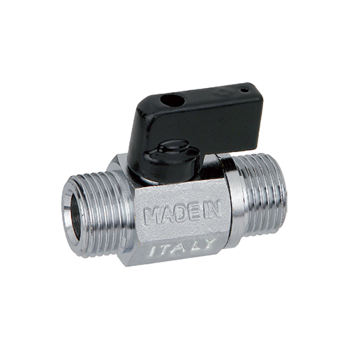 Кран мини НН 1/2" флажок Bugatti KANSAS проход 15 мм серия 810