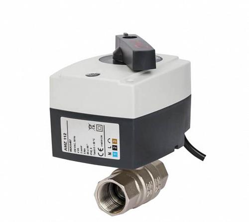 Кран шаровой Danfoss AMZ 112 2х поз Ду20 э/п 24В