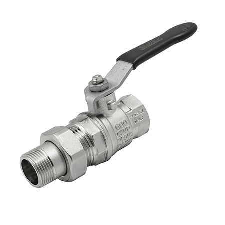 Кран шаровой ELSEN Strong T 1 1/4 НВ ручка-рычаг с разъемным соединением