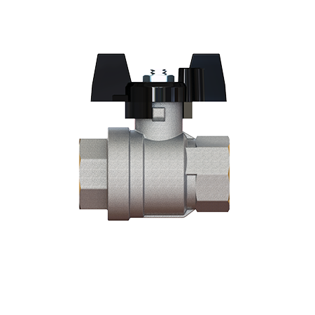 Кран шаровой Elsen Strong T 1/2" ВВ ручка-бабочка заказать со складов по всей России