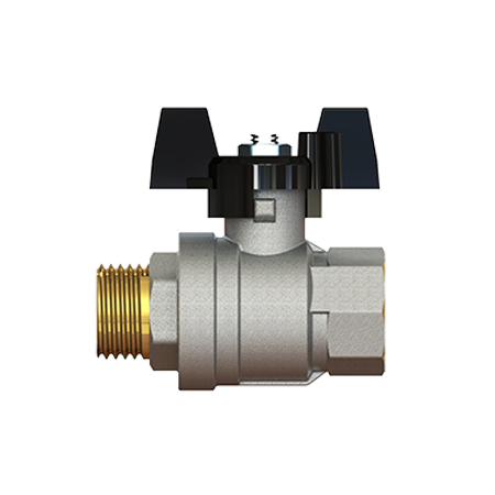 Кран шаровой Elsen Strong T 1/2" НВ ручка-бабочка заказать со складов по всей России