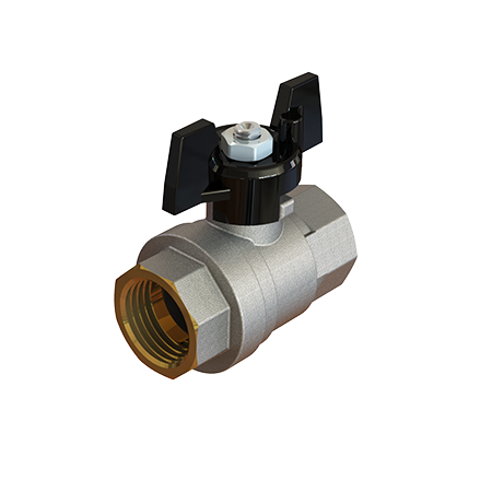 Кран шаровой Elsen Strong T 3/4" ВВ ручка-бабочка