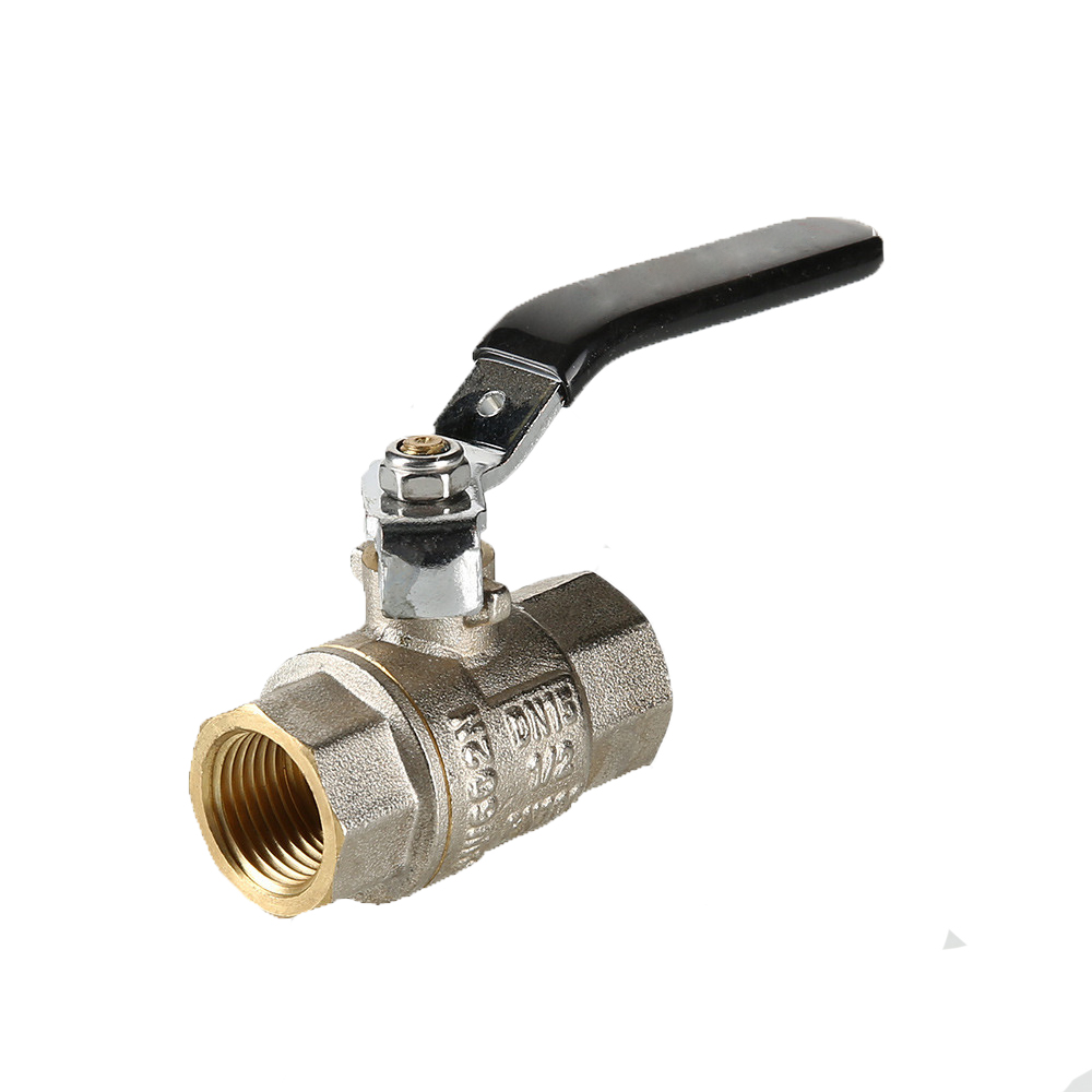 Кран шаровой Frap 1" x 1" ВР-ВР со стальной рукояткой