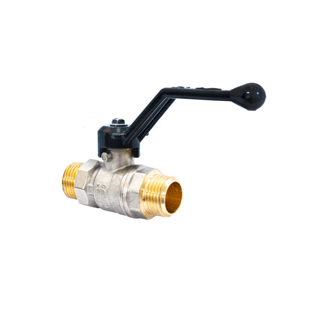Кран шаровой Frap 3/4" x 3/4" НР-НР со стальной рукояткой