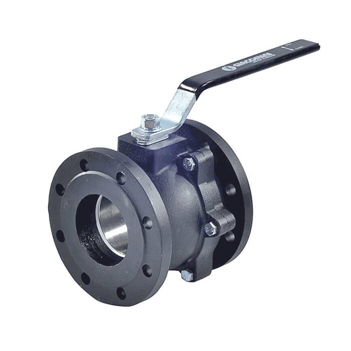 Кран шаровой чугунный R740F Ду150 Ру16 ф/ф полнопроходной 120С Giacomini