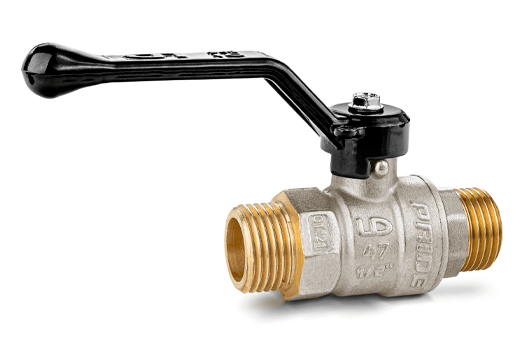 Кран НН 1/2" LD Pride полный проход ручка Ду15 Ру40