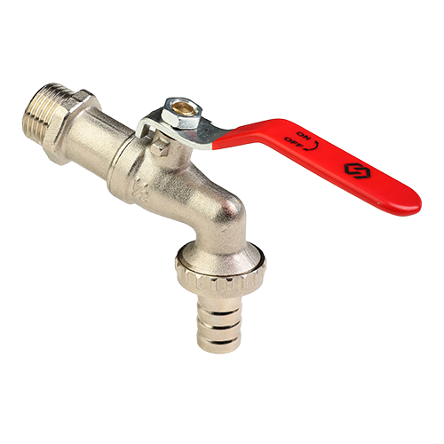 Кран шаровой MVI Premium водоразборный со штуцером 3/4" PN16