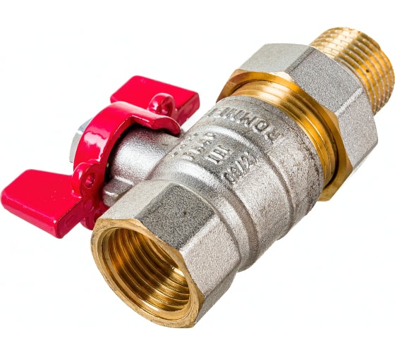 Кран шаровой ROMMER с американкой 1/2" ВН/НР заказать со складов по всей России