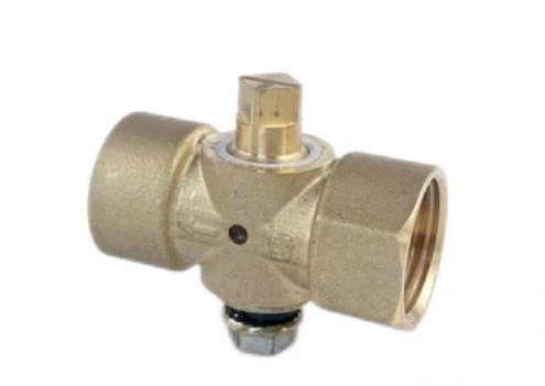 Кран для манометра 3-ходовой латунь SantechSystems 11б18бк(у) G1/2"-М20х1,5