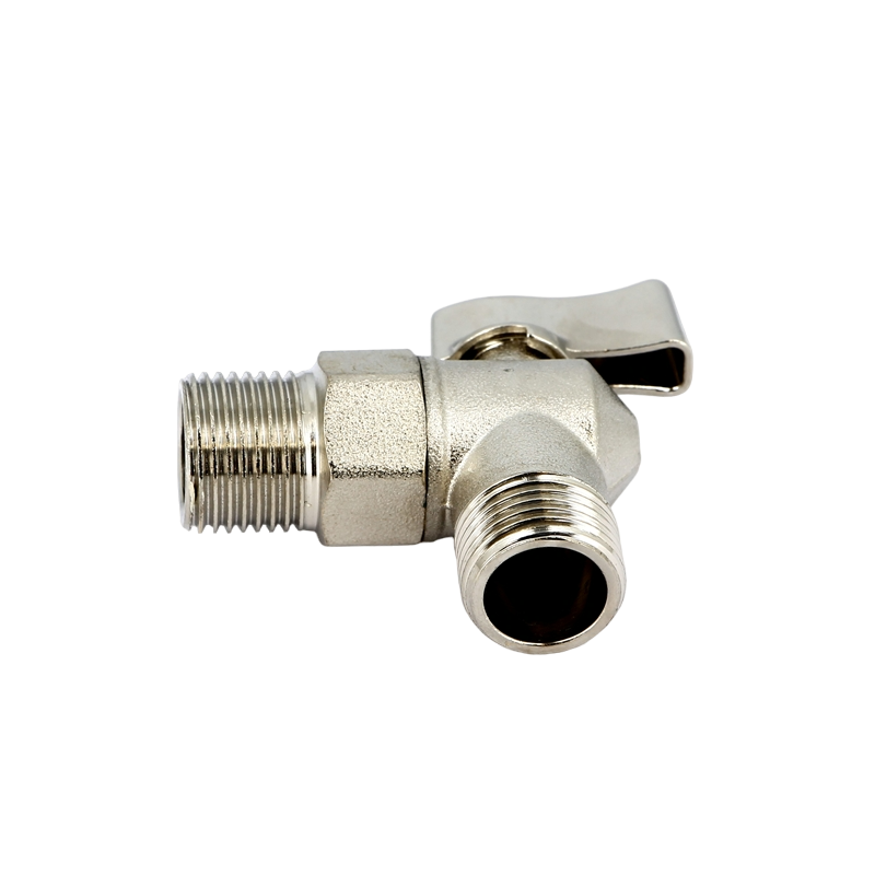 Кран Uni-Fitt Н 1/2" для подключения бачков / смесителей, никелированный заказать со складов по всей России