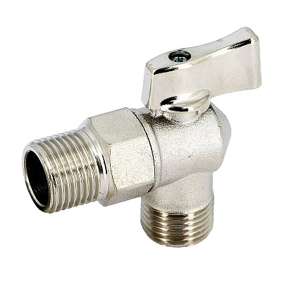 Кран Uni-Fitt Н 1/2" для подключения бачков / смесителей, никелированный оформить заказ с доставкой с ближайшего склада