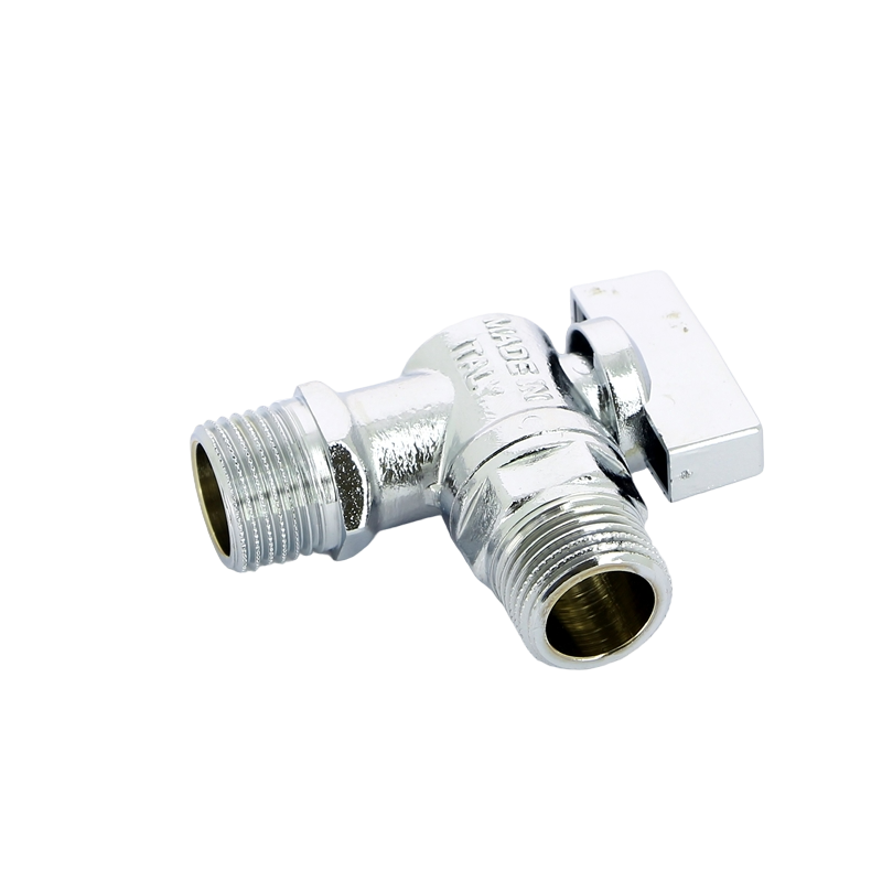 Кран Uni-Fitt Н 1/2" х 3/4" для подключения стиральных / посудомоечных машин, никелированный заказать со складов по всей России